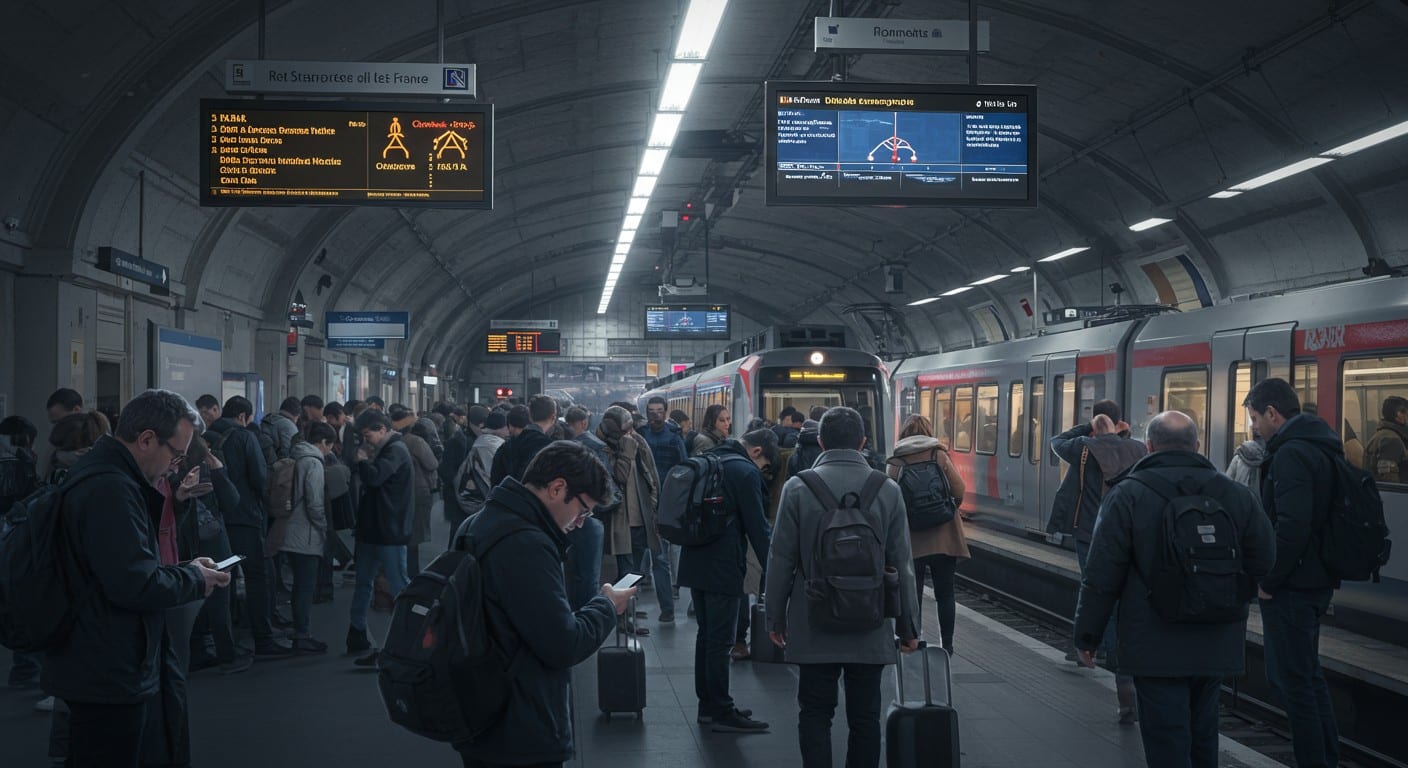 Le RER E à l’arrêt entre Nanterre et Haussmann ! Découvrez pourquoi et comment gérer ces perturbations dans votre quotidien. Conseils et solutions.