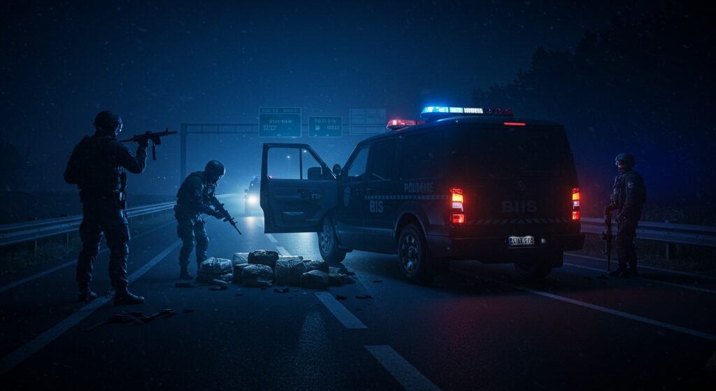 Réseau de Drogue Démantelé : Cache, Armes et Millions