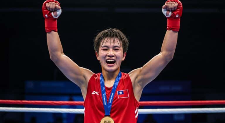 Retour Triomphal de Lin Yu-Ting en Boxe