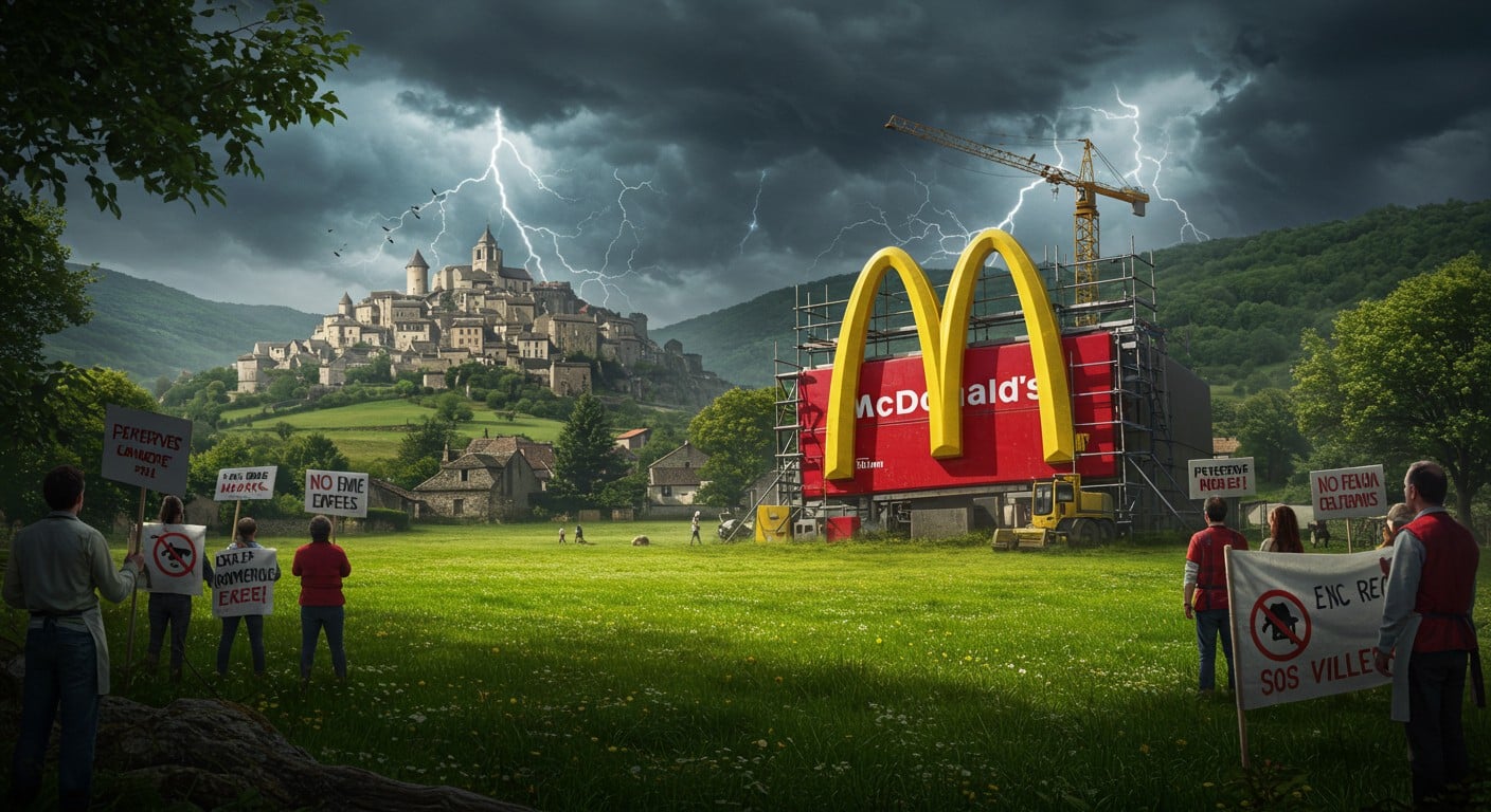 Découvrez la révolte des habitants de Laroque contre un projet McDo aux portes des Cévennes. Pétition explosive, arguments choc et écho historique : plongée dans un conflit localAnalysant la requête- La demande porte sur la génération d'un article de blog en français, basé sur un article du Parisien concernant l'opposition à un projet de McDonald's dans le village de Laroque, près des Cévennes. brûlant.