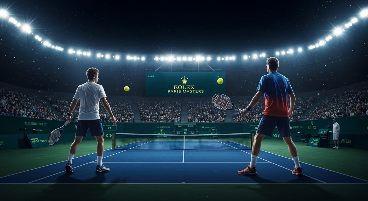 Arthur Rinderknech et Lucas Pouille dévoilent les secrets de leur duo gagnant au Rolex Paris Masters, marqué par des succès et une complicité unique.