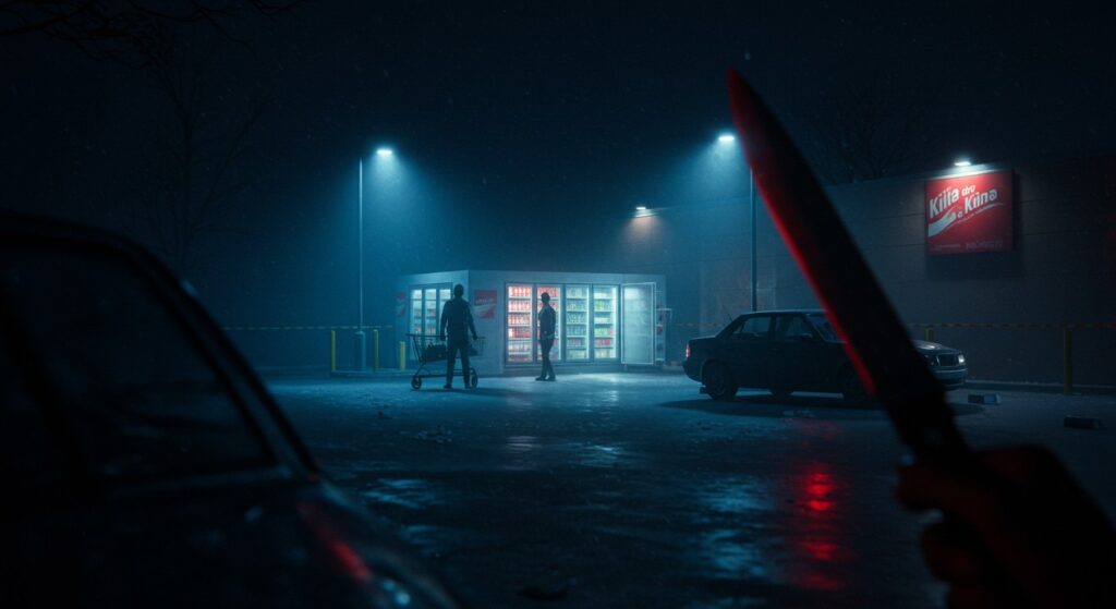 Rixe à l’Auchan : Couteau, Frigo et Tribunal