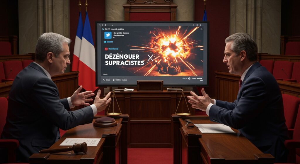 RN Saisit Justice Après Tweet LFI Contre Zemmour