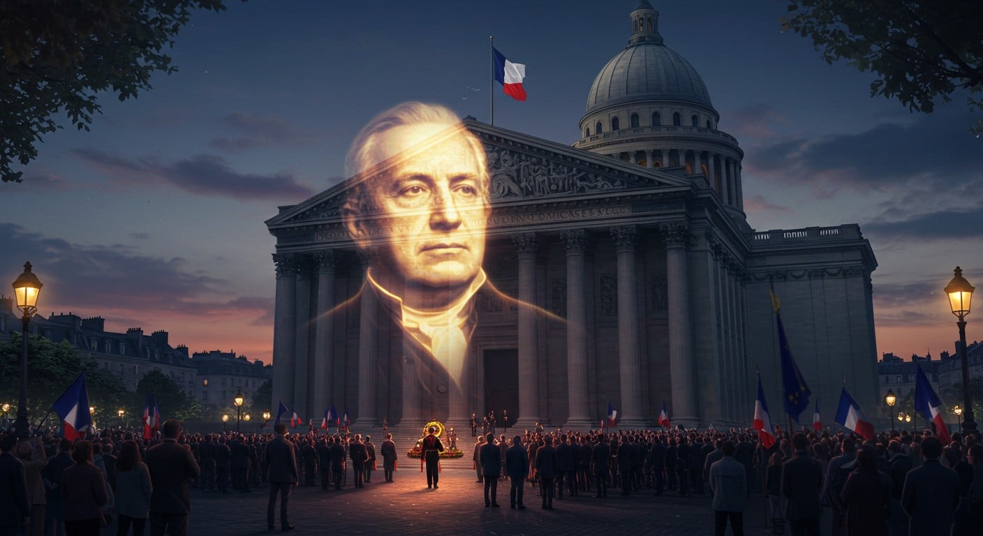 Découvrez la cérémonie solennelle au Panthéon pour Robert Badinter, abolisseur de la peine de mort. Un hommage émouvant présidé par Emmanuel Macron, riche en symboles et en émotions. Suivez les moments forts.