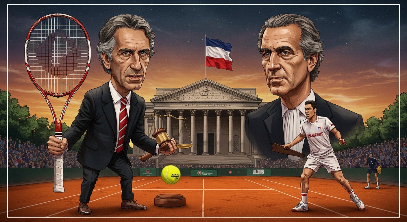 Découvrez l'histoire oubliée où Robert Badinter, avocat emblématique, défend Jimmy Connors contre une interdiction à Roland-Garros en 1974. Un duel tennis-justice qui a marqué l'histoire du sport.