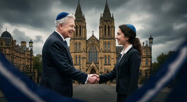 Roi Charles III Rencontre Héros Attaque Synagogue Manchester