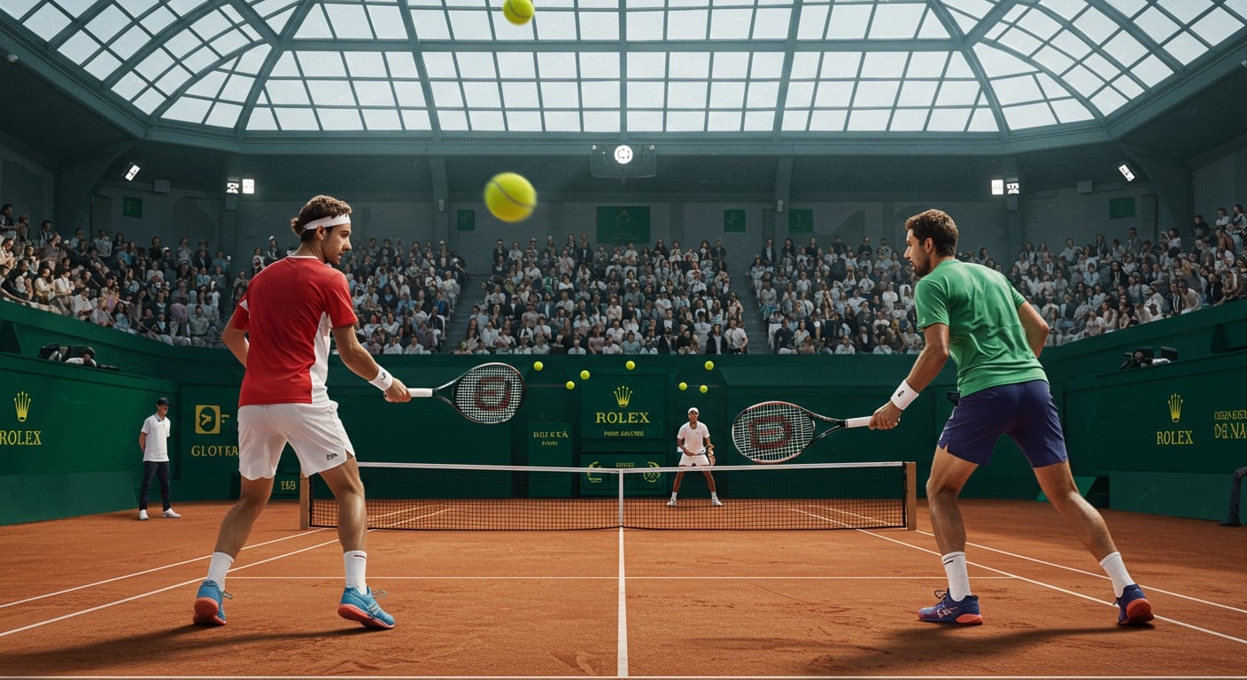 Découvrez l'heure et la chaîne pour suivre le choc familial entre Valentin Vacherot et Arthur Rinderknech au Rolex Paris Masters. Deux cousins s'affrontent après Shanghai !