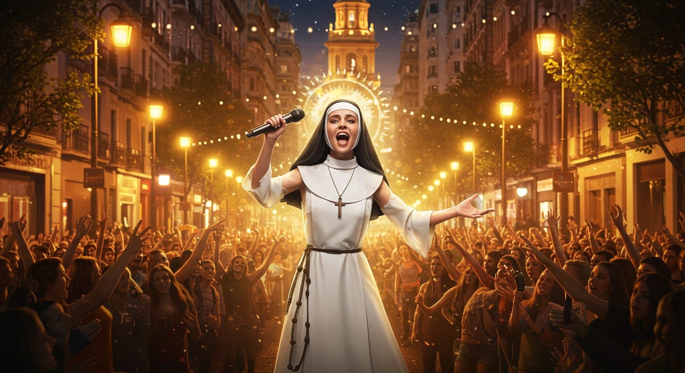 Rosalía annonce son album Lux à Madrid, poursuivie par ses fans. Découvrez l'effervescence et les secrets de ce nouvel opus !