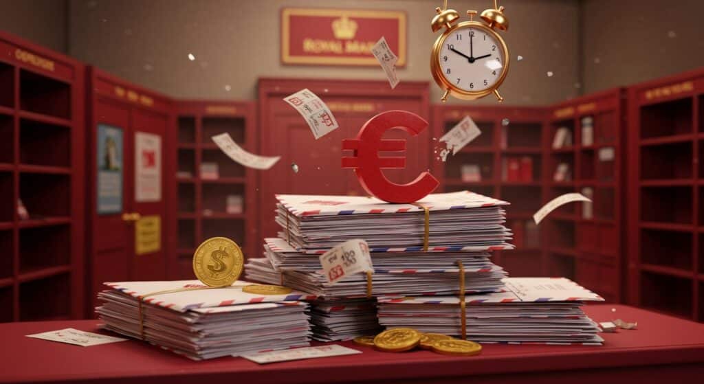 Royal Mail : Amende Record pour Retards de Courrier