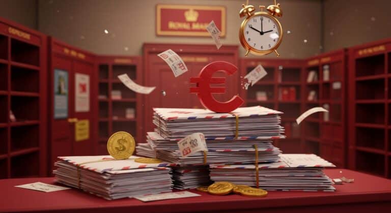 Royal Mail : Amende Record pour Retards de Courrier