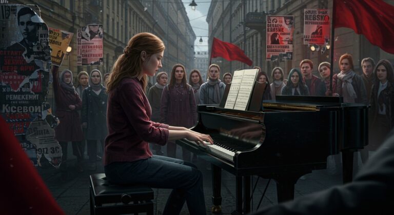 Russie : Une Chanteuse Emprisonnée pour Ses Chansons Rebelles