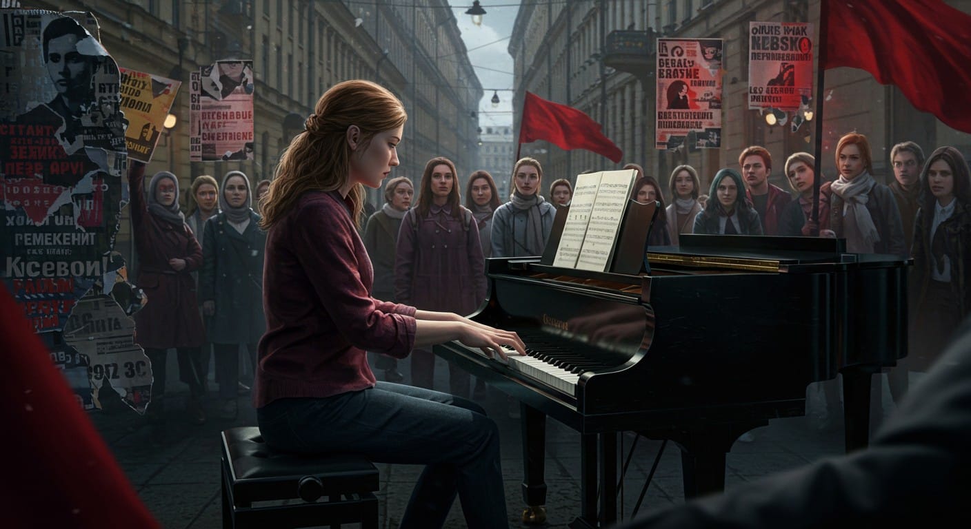 Une jeune chanteuse russe condamnée à 13 jours de prison pour des chansons anti-Kremlin. Découvrez son combat pour la liberté d'expression.