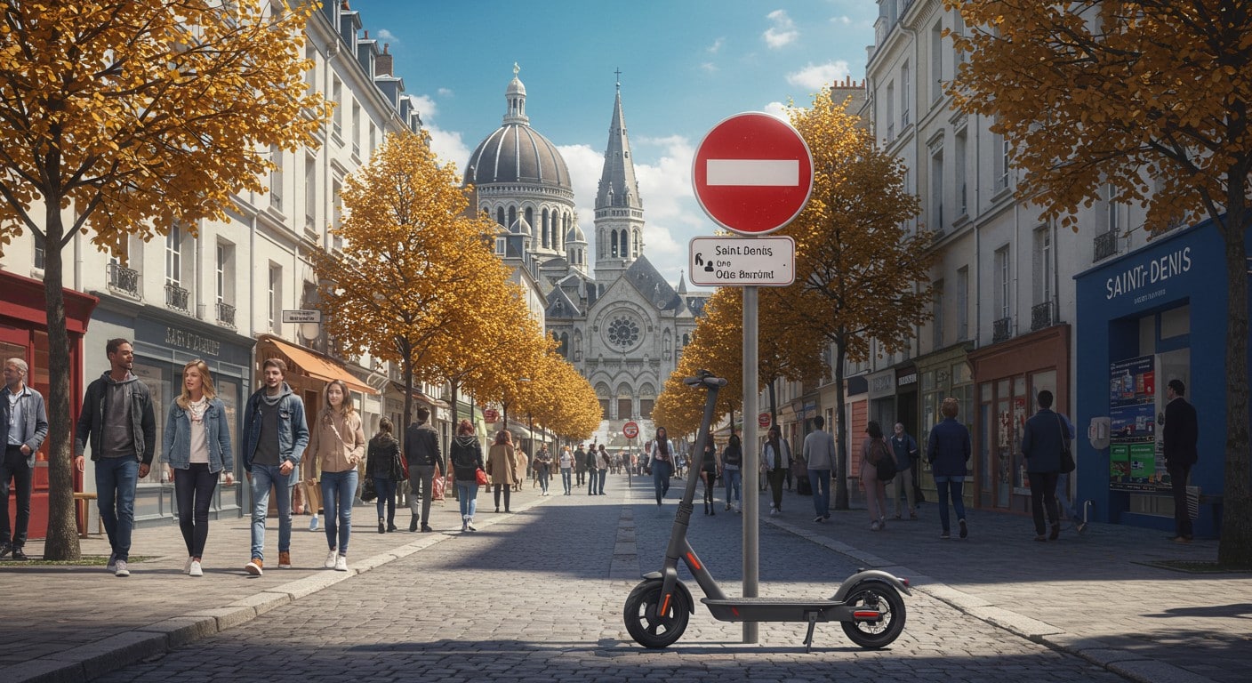 Saint-Denis interdit les trottinettes électriques en zone piétonne. Pourquoi cette décision ? Découvrez les impacts et avis des habitants sur cette mesure.