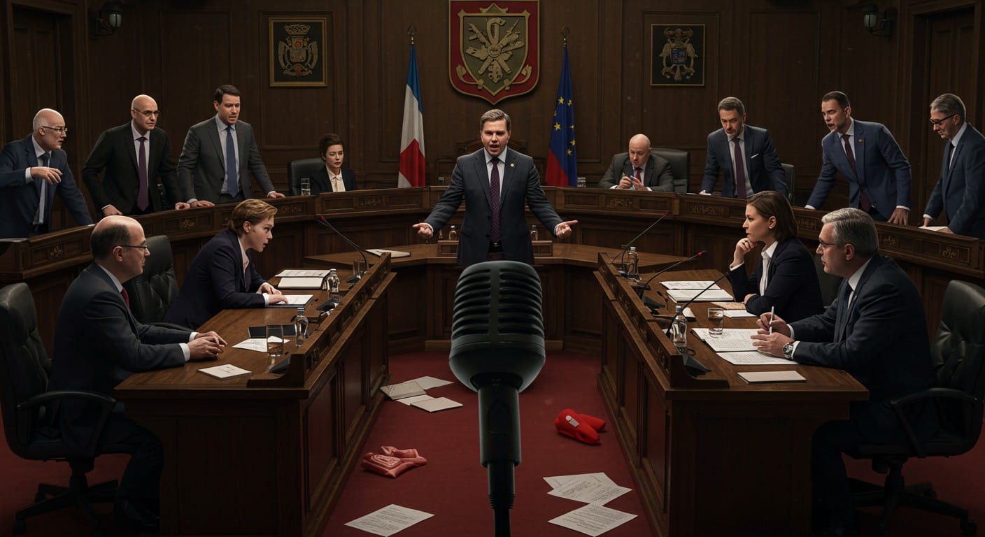 Scandale à Saint-Étienne : le maire accusé de chantage à la sextape préside un conseil municipal tendu. L’opposition exige son retrait. Que va-t-il se passer ?