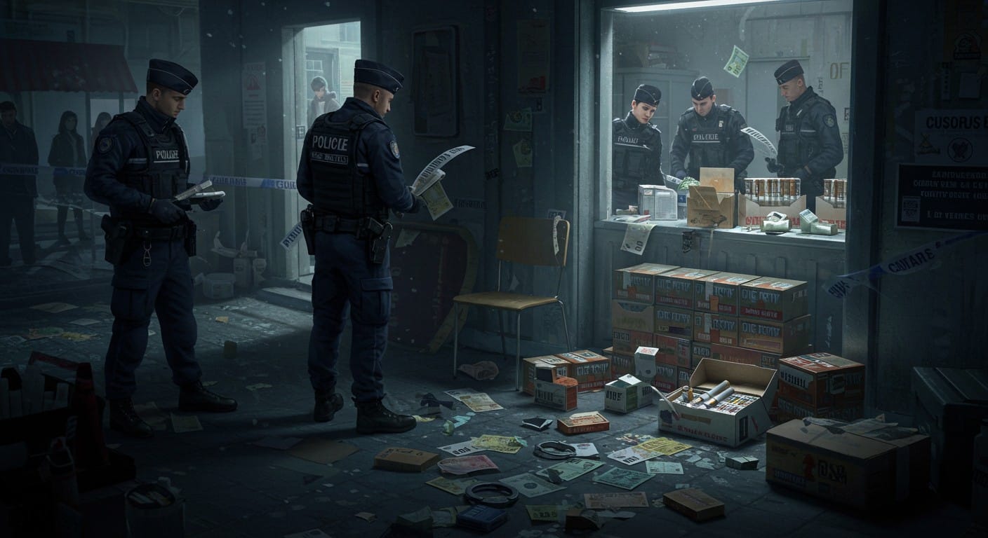 19 000 paquets de cigarettes contrefaites saisis à Creil ! Découvrez les dessous de cette opération policière d'envergure et son impact sur le trafic local.