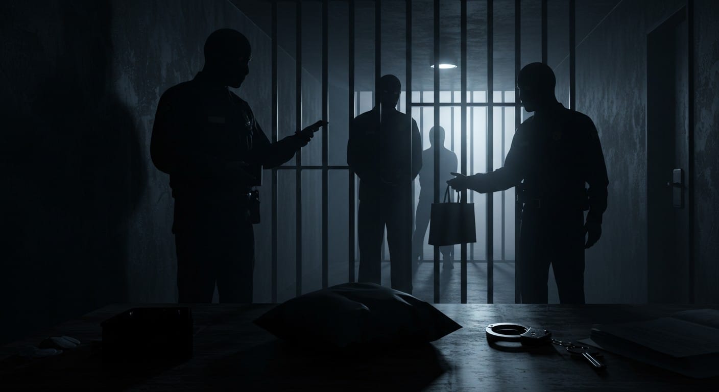Quatre surveillants accusés de fournir drogue et téléphones à des détenus. Découvrez les détails d’un scandale choquant qui ébranle le système pénitentiaire.