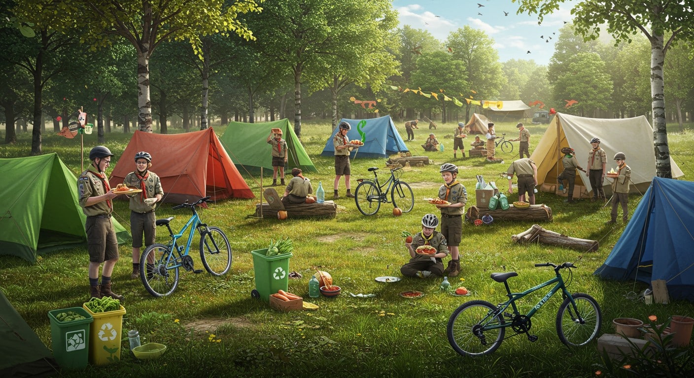 Les scouts révolutionnent l’écologie avec un camp écoresponsable réunissant 17 000 jeunes. Découvrez leurs astuces pour un événement géant sans impact !