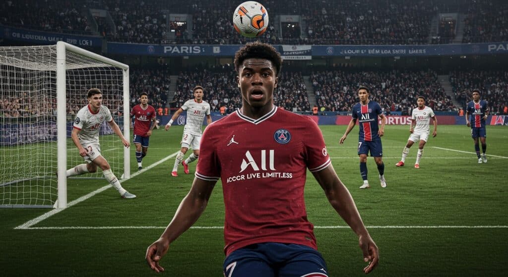 Senny Mayulu Égalise pour PSG Face à Strasbourg