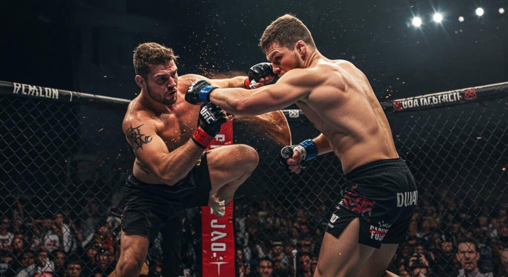 Sergio Pettis : Coup de Coude Époustouflant au MMA