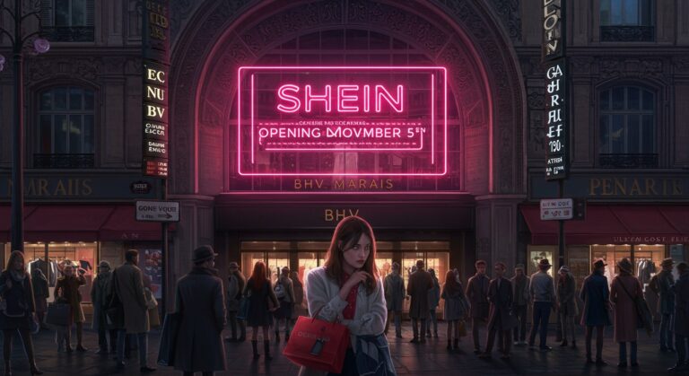 Shein au BHV : Ouverture le 5 Novembre à Paris