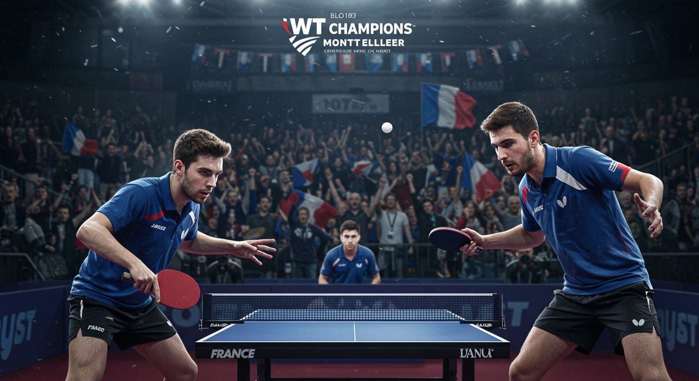 Découvrez comment Simon Gauzy s'est qualifié pour affronter Félix Lebrun au WTT Champions de Montpellier. Analyse du matchAnalysant la requête- La demande porte sur la génération d'un article de blog en français à partir d'un article de presse sur le tennis de table, impliquant des joueurs français comme Simon Gauzy et Félix Lebrun lors d'un tournoi à Montpellier. , contexte européen et perspectives explosives pour le tennis de table français.