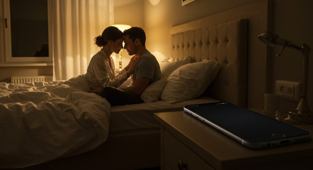 Smartphone au Lit : Comment les Couples Protègent Leur Intimité