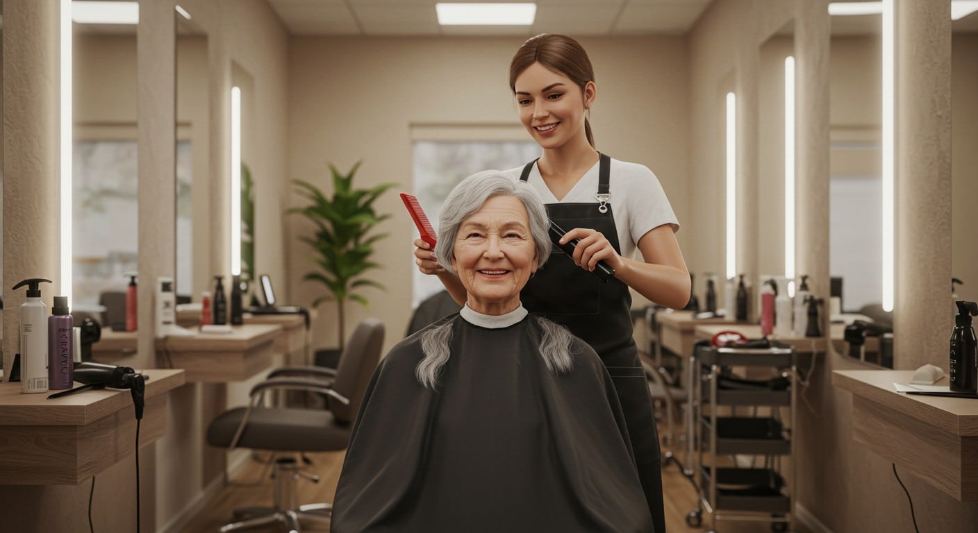 La socio-coiffure aide seniors, malades et handicapés avec des soins adaptés. Découvrez cette formation unique qui mêle psychologie et coiffure.