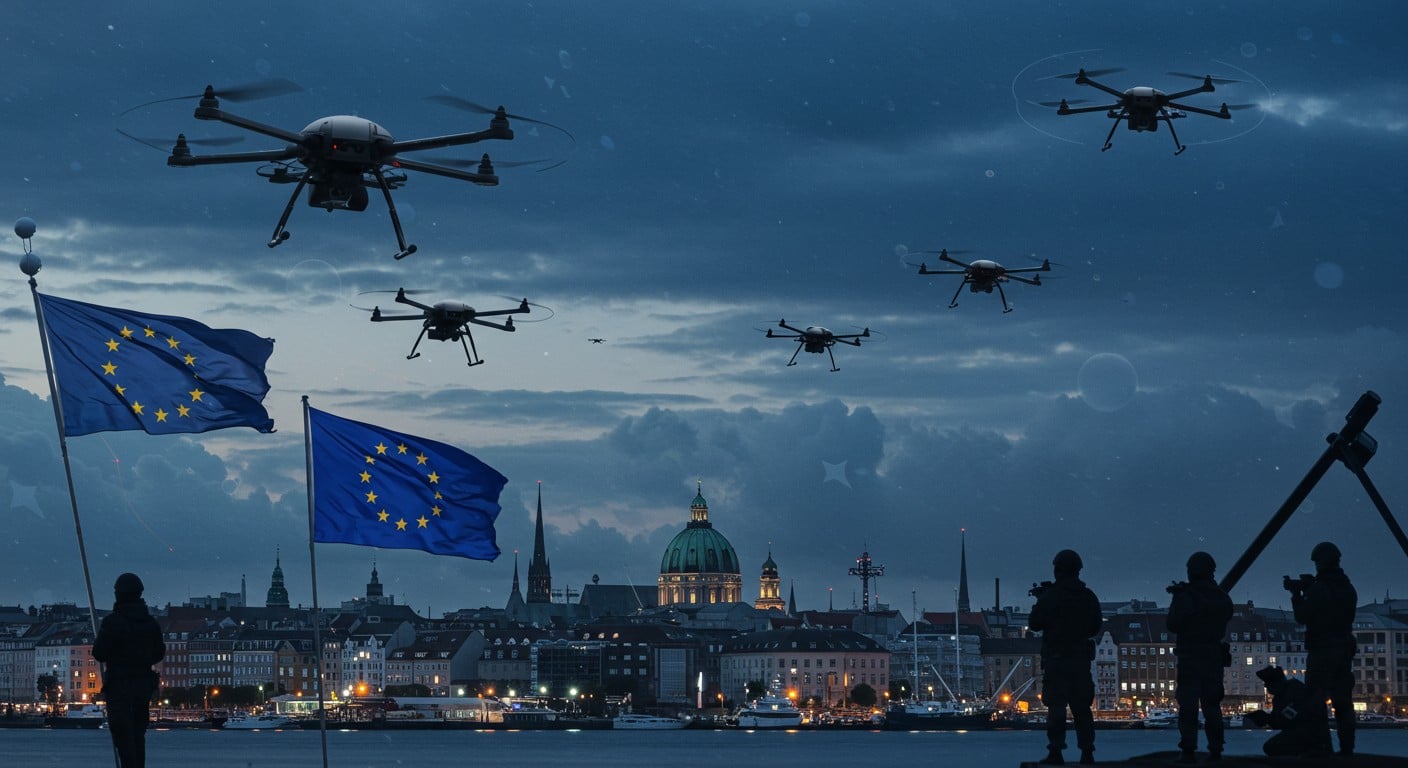 Sommet à Copenhague : focus sur la défense européenne et le mur anti-drones face aux menaces russes. Découvrez les enjeux sécuritaires !