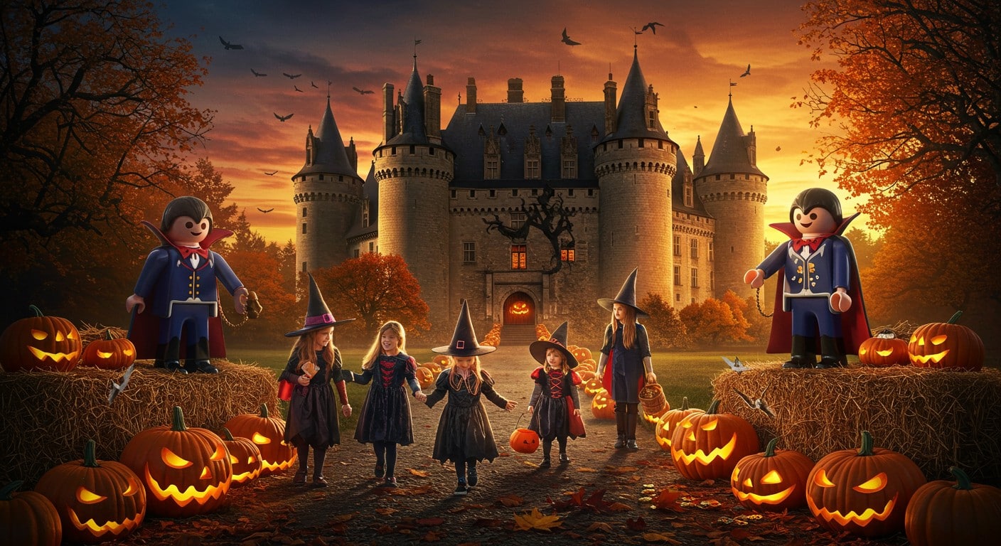 Découvrez 5 idées originales de sorties familiales dans le Loiret pour la Toussaint 2025. Halloween, châteaux et jeux : occupez vos enfants avec magie et frissons !