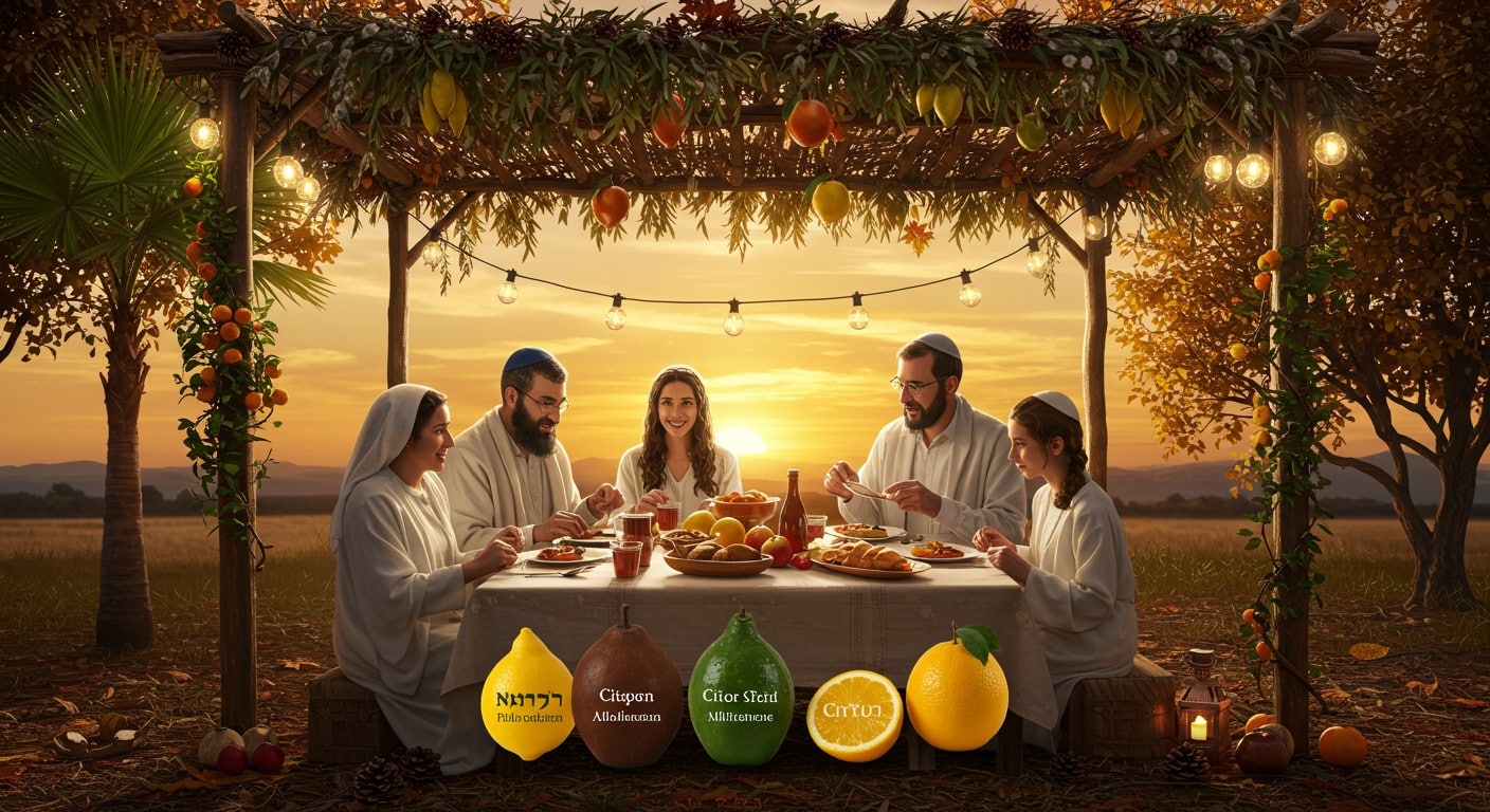Découvrez Soukkot 2025, la fête juive des cabanes : origines, rituels, repas et traditions. Une semaine de gratitude et de célébration !