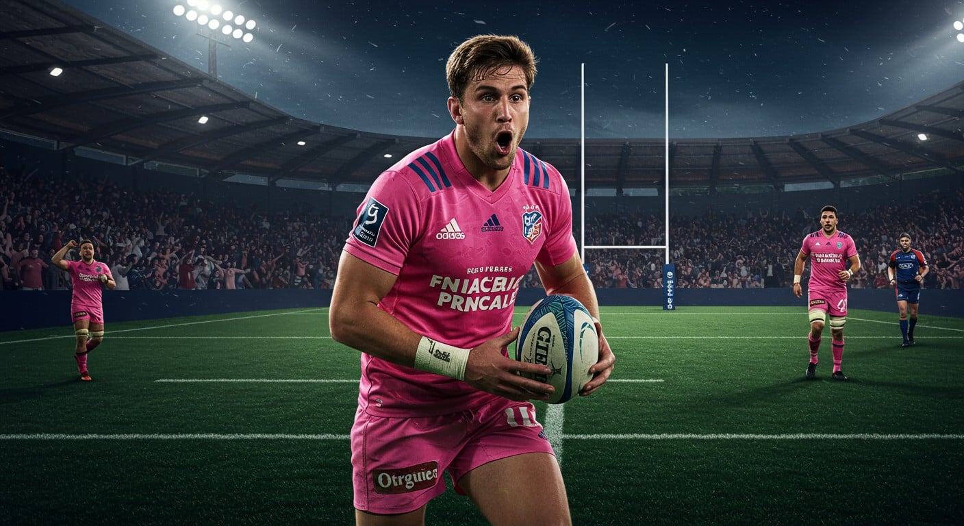 Il y a 20 ans, le Stade Français choquait avec son maillot rose à Perpignan. Découvrez l’histoire d’un choix audacieux qui a marqué le rugby français.