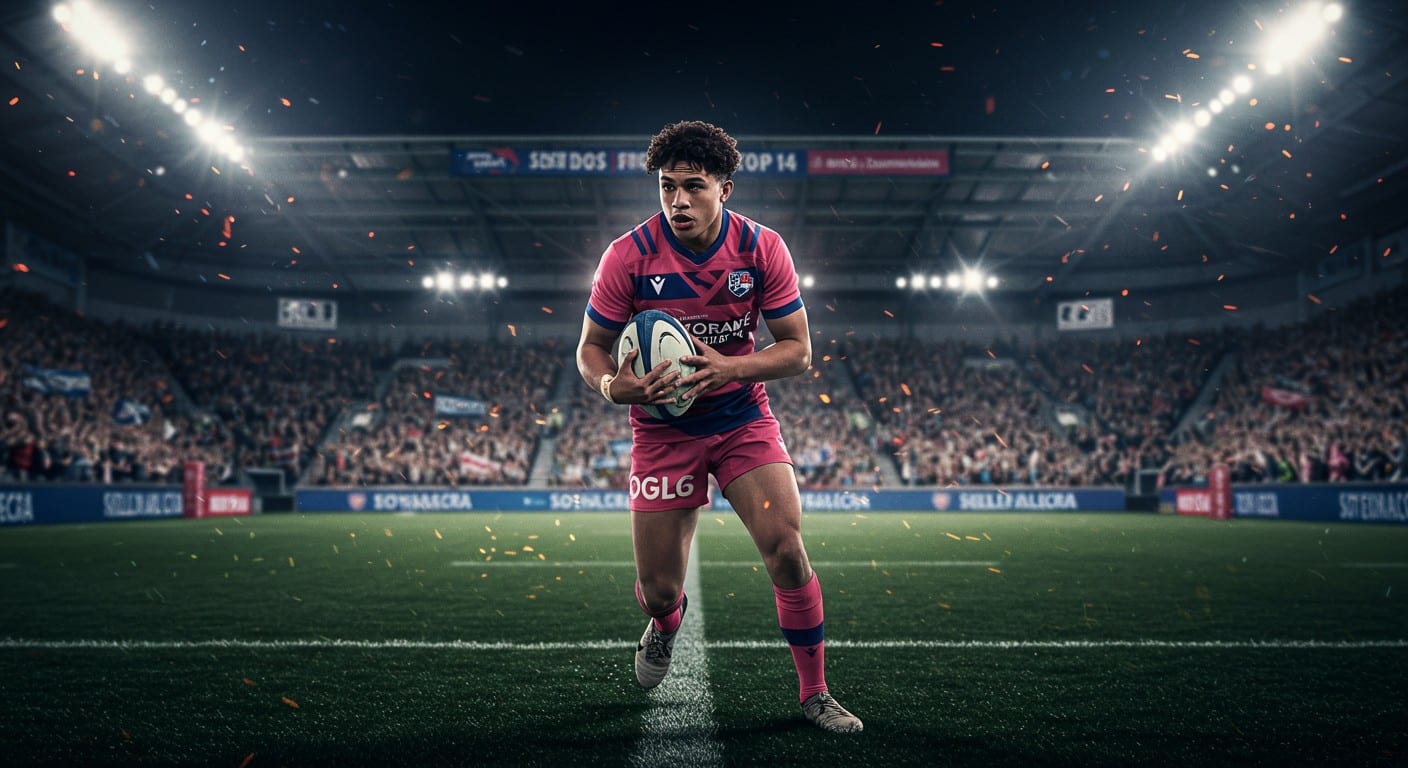 Le Stade Français domine Montpellier (35-12) avec un Noah Nene étincelant. Découvrez comment Paris s'empare de la tête du Top 14 !