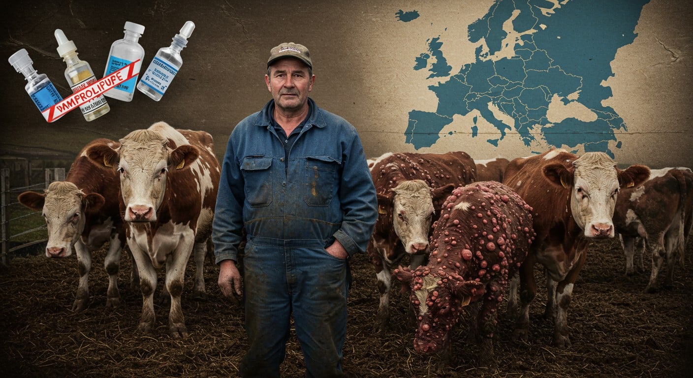 La France suspend les exportations de bovins 15 jours face à la dermatose nodulaire contagieuse. Impact dévastateur pour éleveurs, mesures strictes et vaccination en débat. Découvrez les enjeux.