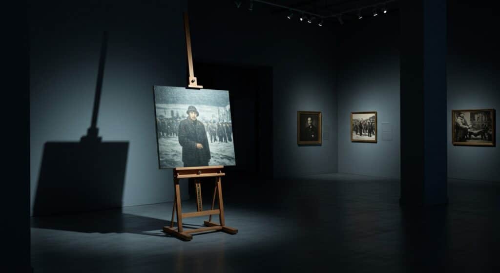 Tableau Perdu Retrouvé : Un Témoin de l’Histoire