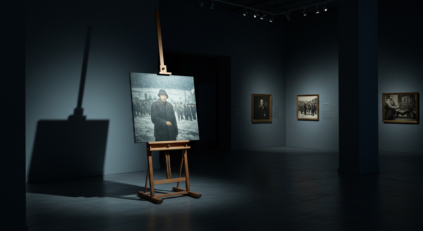 Un tableau rare, témoin des camps de travail sous l’Occupation, revient en France. Découvrez son histoire émouvante et son importance culturelle.