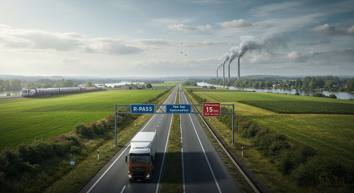 Une taxe poids lourds en Alsace dès 2027 : 15 centimes/km pour réduire le trafic et la pollution. Quels impacts pour les entreprises ?
