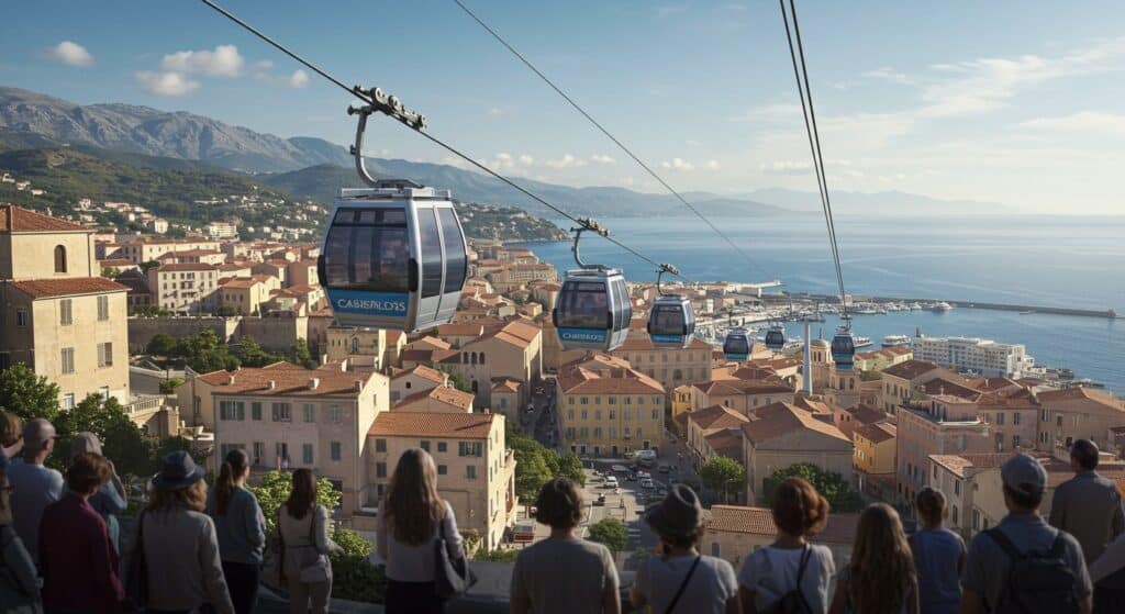 Téléphérique d’Ajaccio : Une Révolution Urbaine Critiquée
