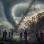 Tempête à Ermont : Grue Effondrée et Habitants Choqués