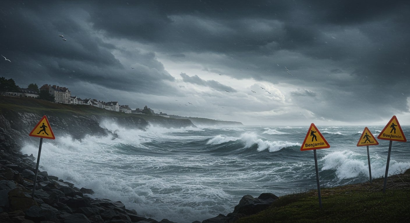 La tempête Benjamin frappe la France avec vents violents et vagues. 7 départements en alerte orange. Découvrez les impacts et conseils de sécurité.