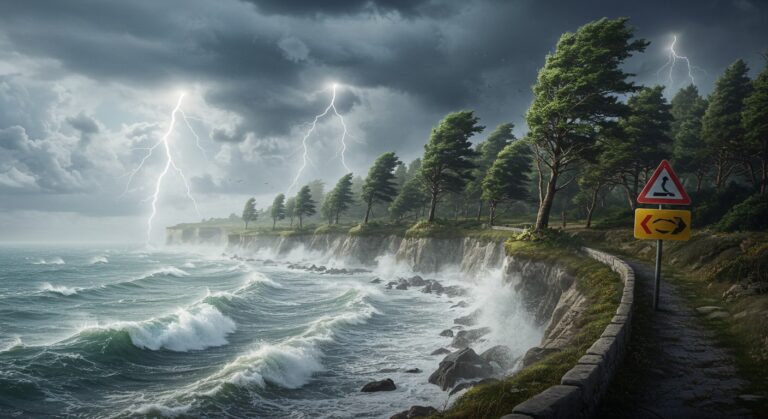 Tempête Benjamin : Vents Violents et Chaos en France