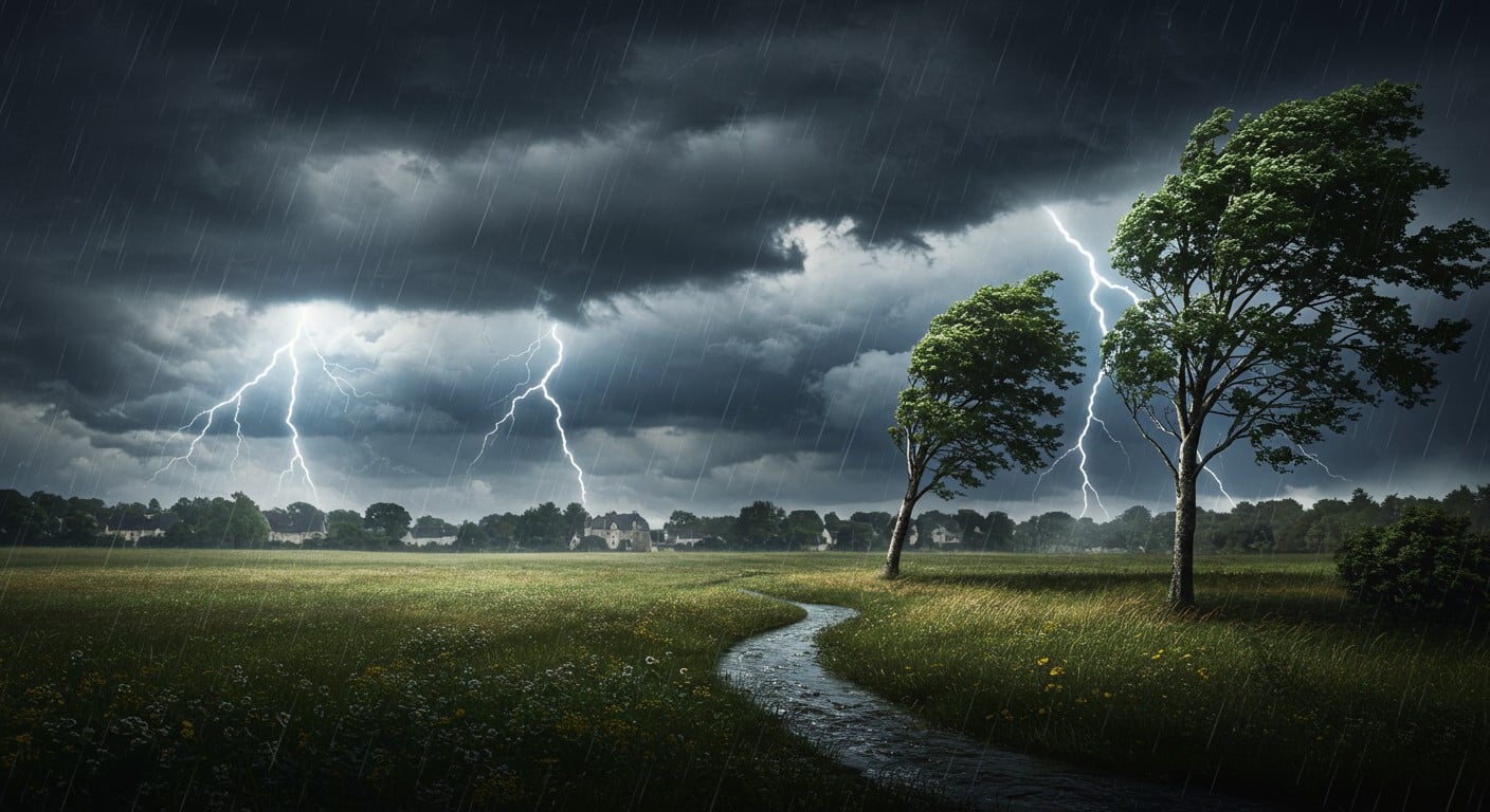 Pluie abondante, vent fort et risque de tempête en France cette semaine. Découvrez les prévisions détaillées et les régions à risque !