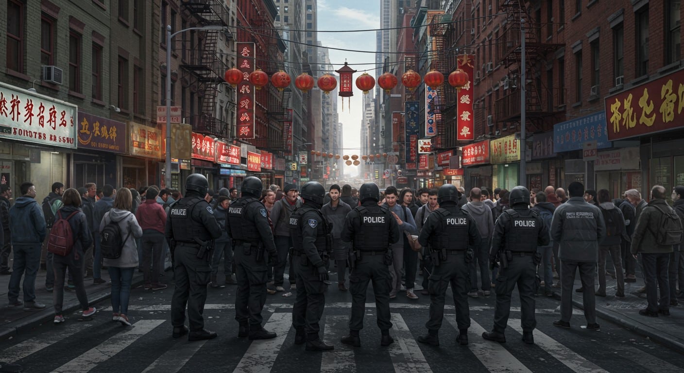 Raid de l’ICE à Canal Street, New York : tensions avec la foule. Découvrez les détails de cette intervention et ses impacts sur la ville.