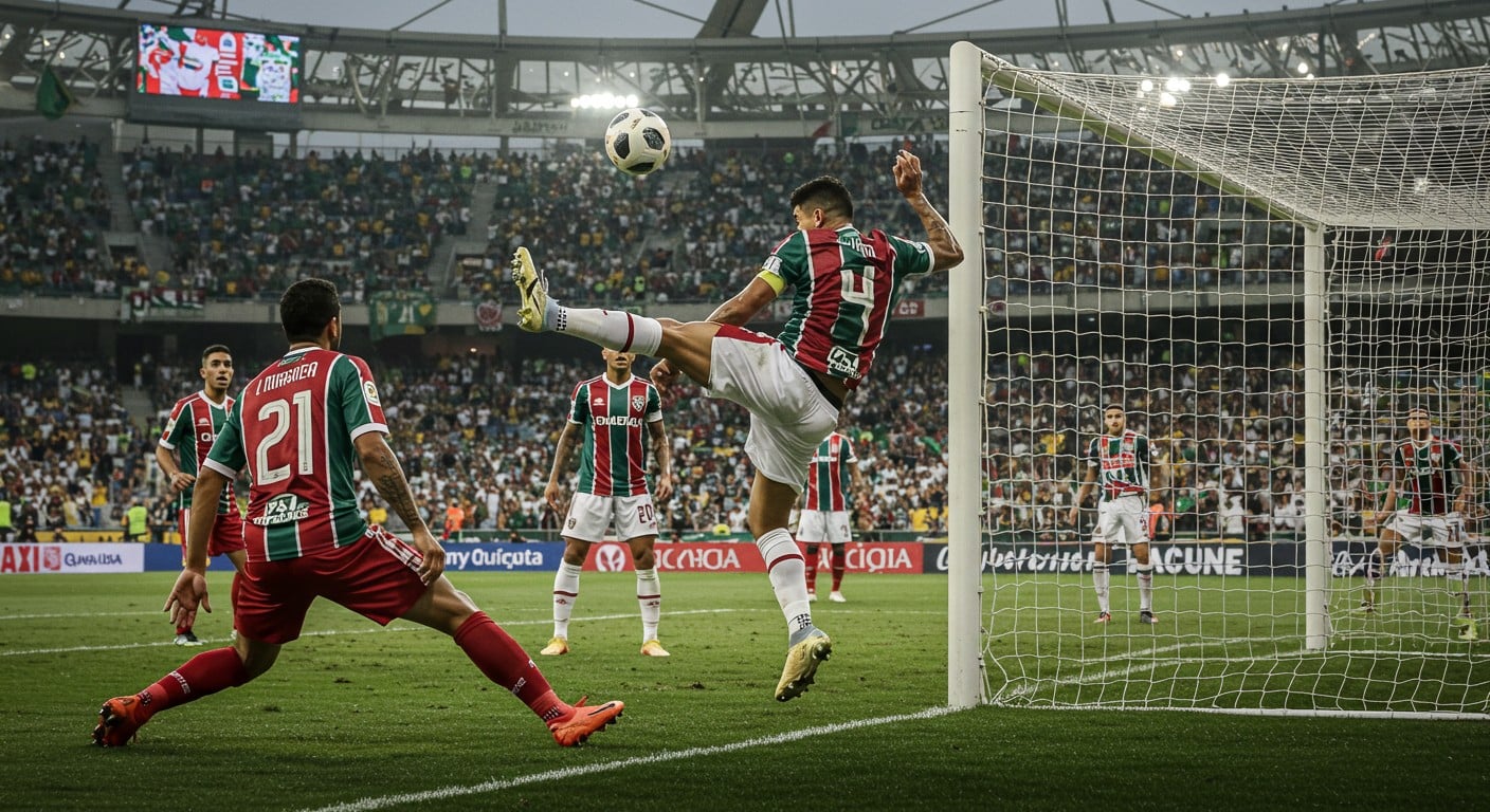 Découvrez le but incroyable de Thiago Silva, un retourné acrobatique décisif pour Fluminense en Serie A brésilienne. À 41 ans, l'ex-PSG défie l'âge et libère son équipe dans un suspense haletant.