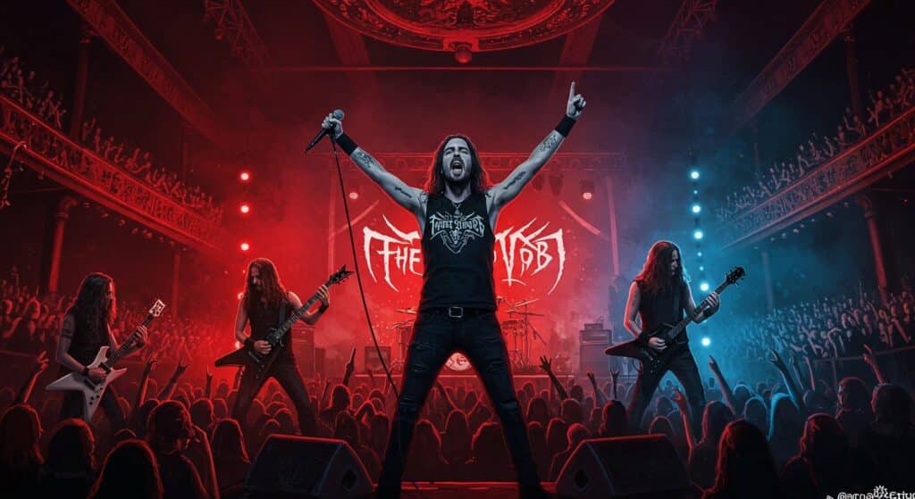 Thomas VDB Anime les Foudres du Metal au Bataclan