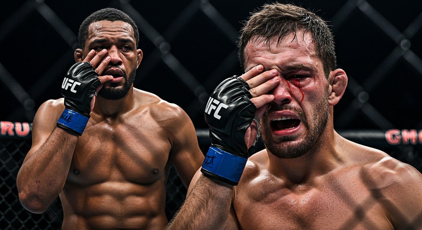 Découvrez l'inquiétude du père de Tom Aspinall sur la vision de son fils après le no contest face à Ciryl Gane. Blessure oculaire grave en MMA ? Analyse complète.