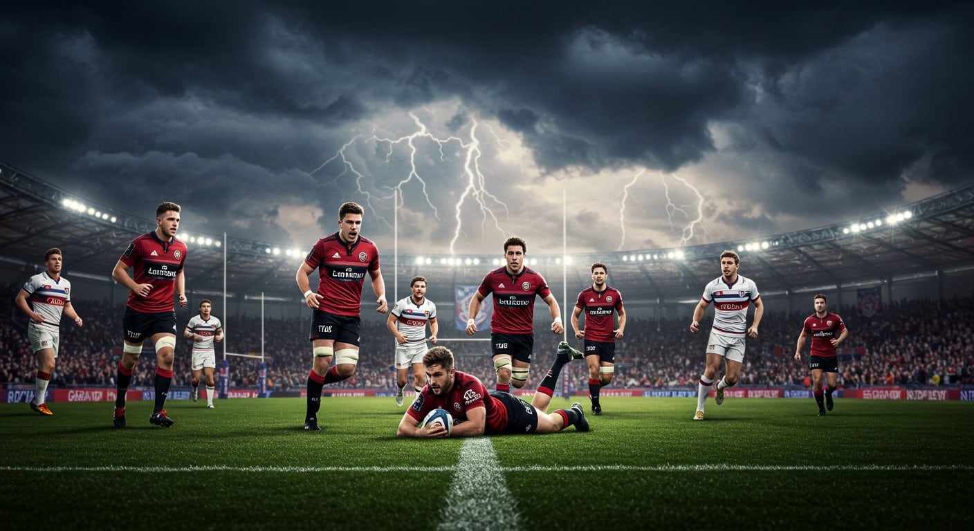 Les meilleurs joueurs de la 6e journée de Top 14 : Ramos, Gourgues, Gailleton brillent. Découvrez notre XV type et les moments forts !