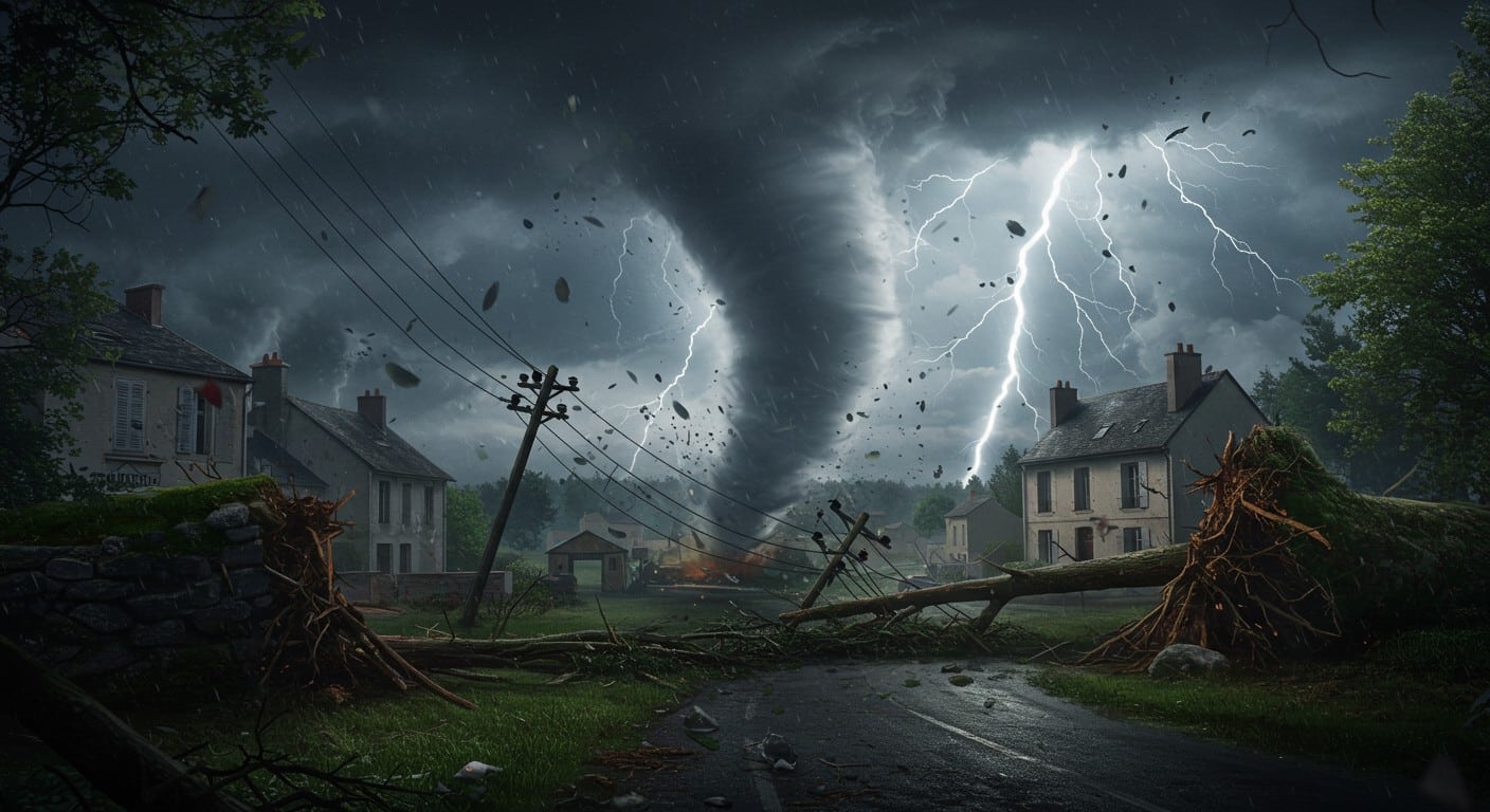 Une tornade mortelle frappe le Val-d’Oise, tuant une personne et perturbant RER C et ligne H. Découvrez l’impact et les détails de cet événement tragique.