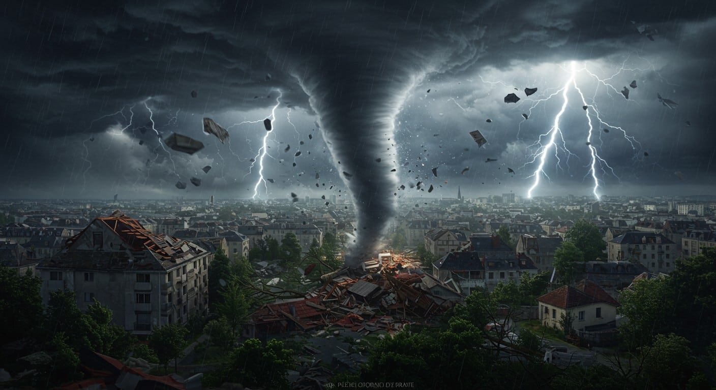 Une tornade frappe le Val-d’Oise : dégâts, causes, lien avec le climat. Découvrez tout sur ce phénomène rare et imprévisible en Île-de-France.