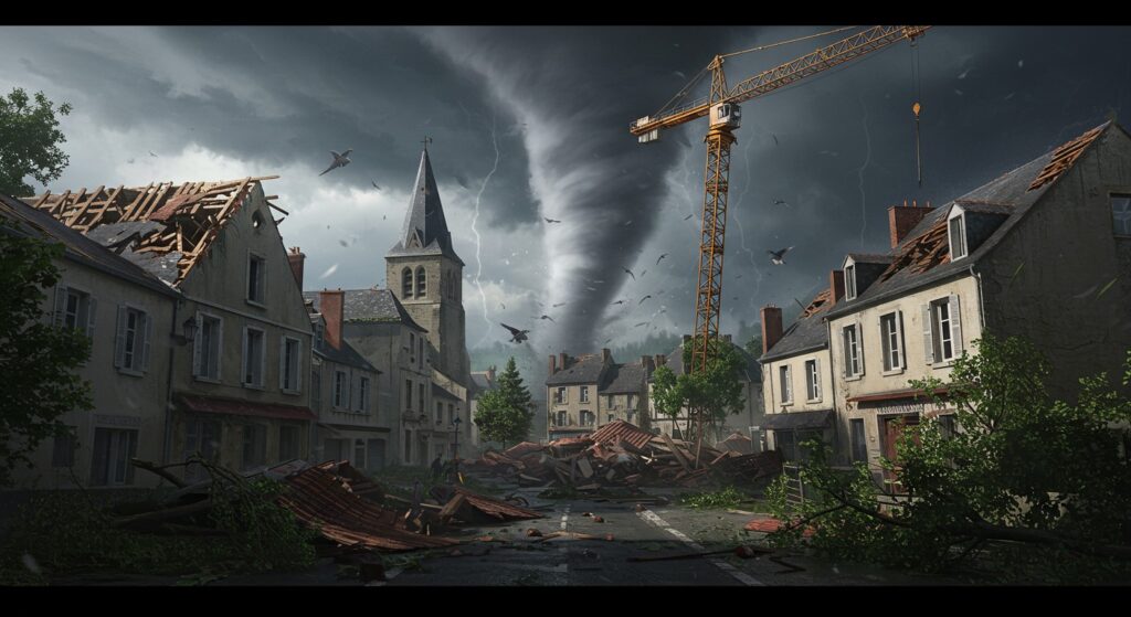 Tornade Val-d’Oise : Dégâts Massifs et Réponses d’Urgence
