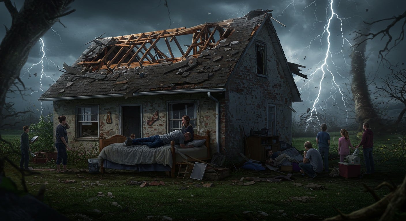 Découvrez le calvaire d'une famille d'Ermont après la tornade : sans toit, assurancesAnalysant la requête- La demande porte sur la génération d'un article de blog en français à partir d'un article du Parisien sur une famille touchée par une tornade dans le Val-d'Oise. lentes, sommeil réduit à 2h/nuit. Solidarité et traumatismes au cœur du drame.